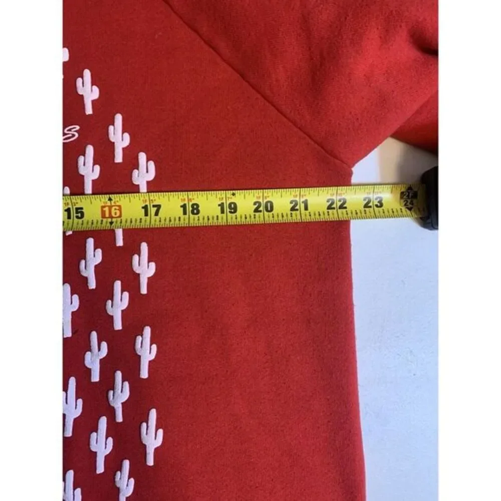 Unisex‎ Adult XL Vintage Las Vegas Red Cactus Pullover Sweater Fruit Of The Loom